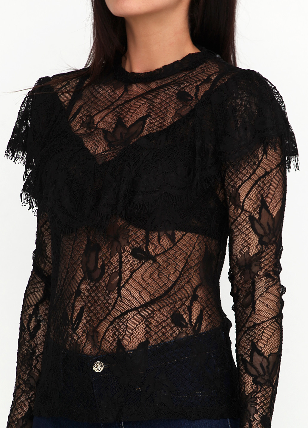 Чорна блуза Minimum