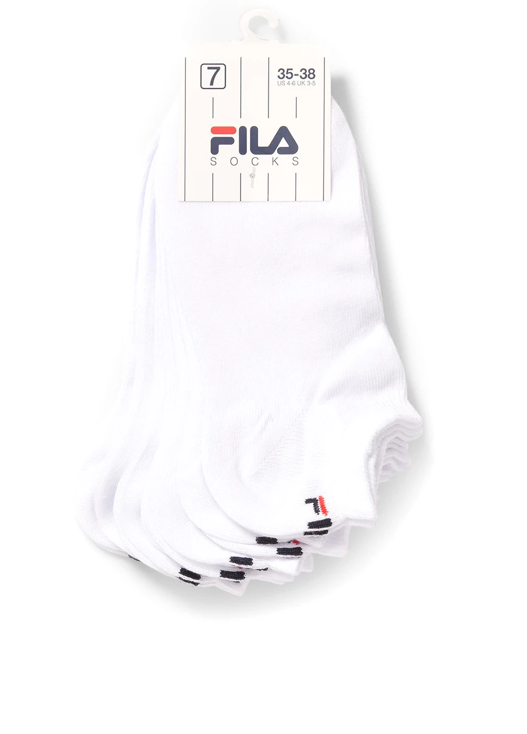 Білі шкарпетки (7 пар) Fila логотипи (302786465)