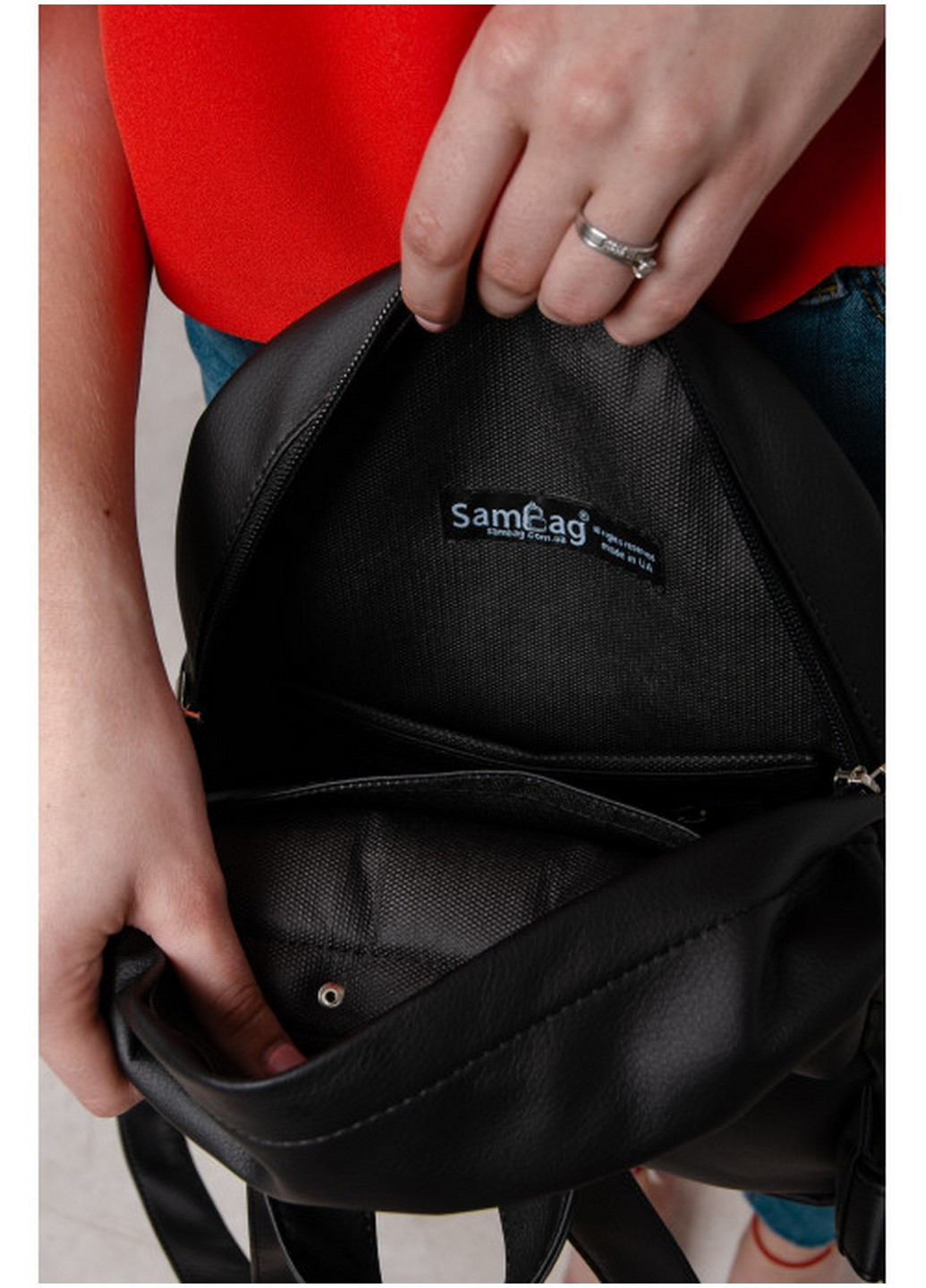 Рюкзак жіночий 32х12х25 см Sambag (211364439)