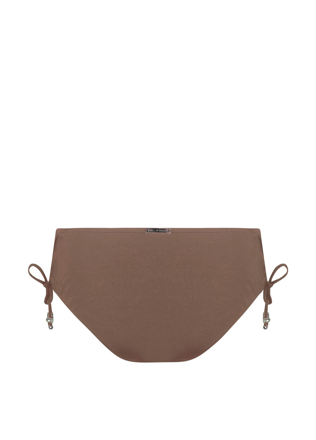 Коричневые купальные трусики однотонные Marc & André