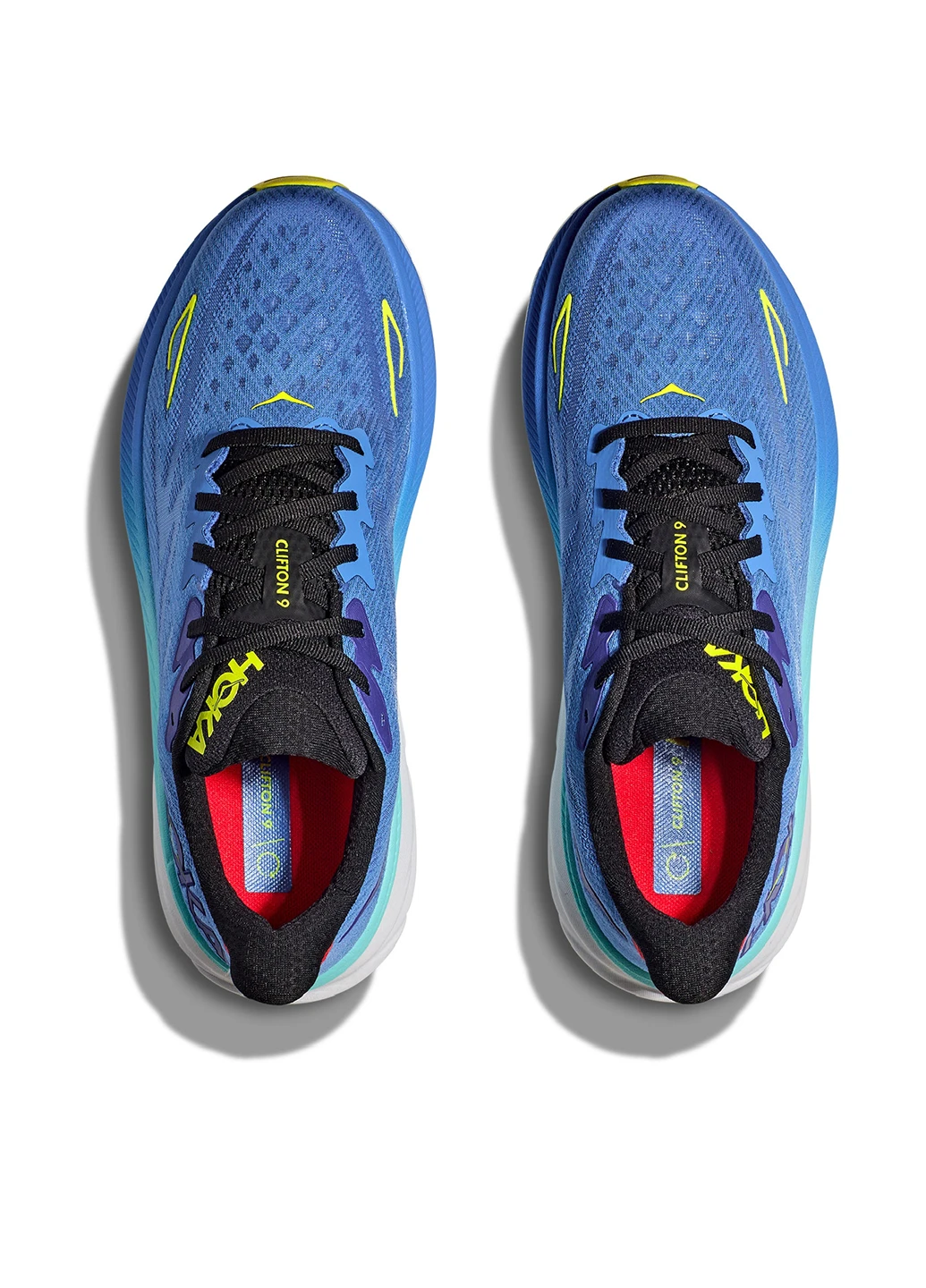 Блакитні кросівки демісезон HOKA CLIFTON 9