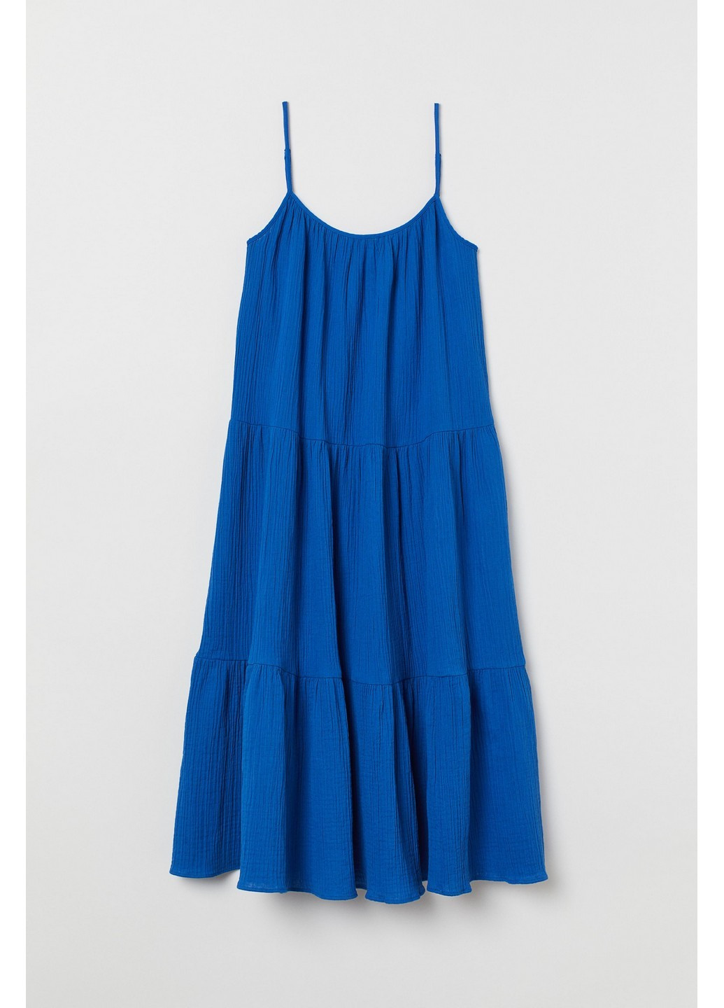 Синя кежуал плаття, сукня H&M однотонна