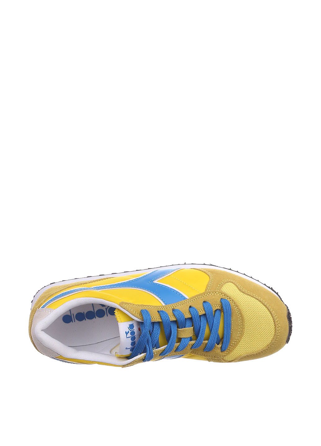 Желтые демисезонные кроссовки Diadora