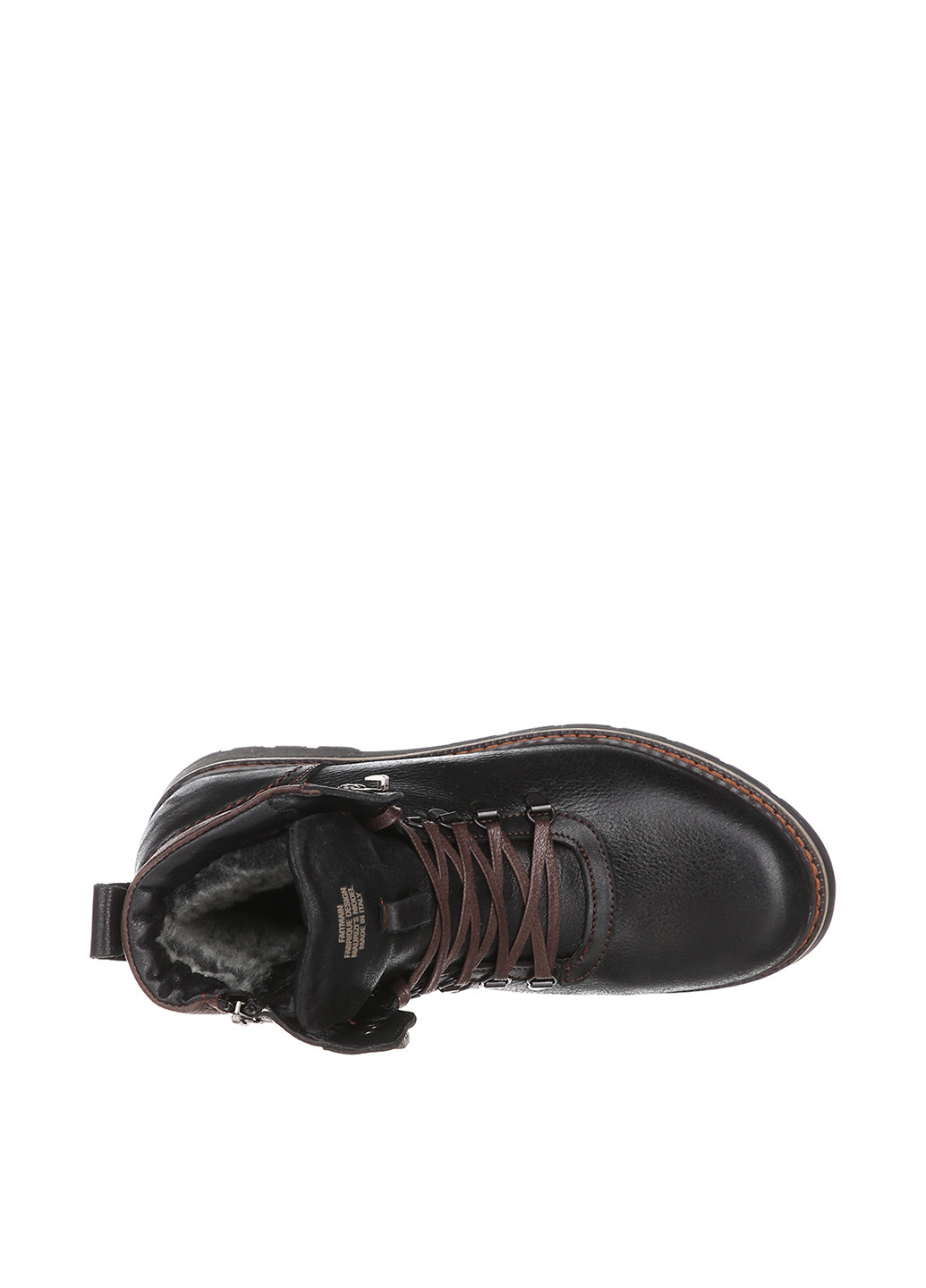 Черные зимние ботинки хайкеры Roberto Maurizi