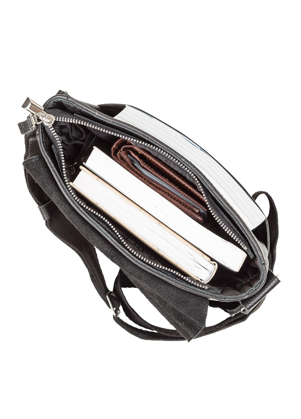 Чоловіча шкіряна сумка 22х22х6 см Shvigel (252128224)