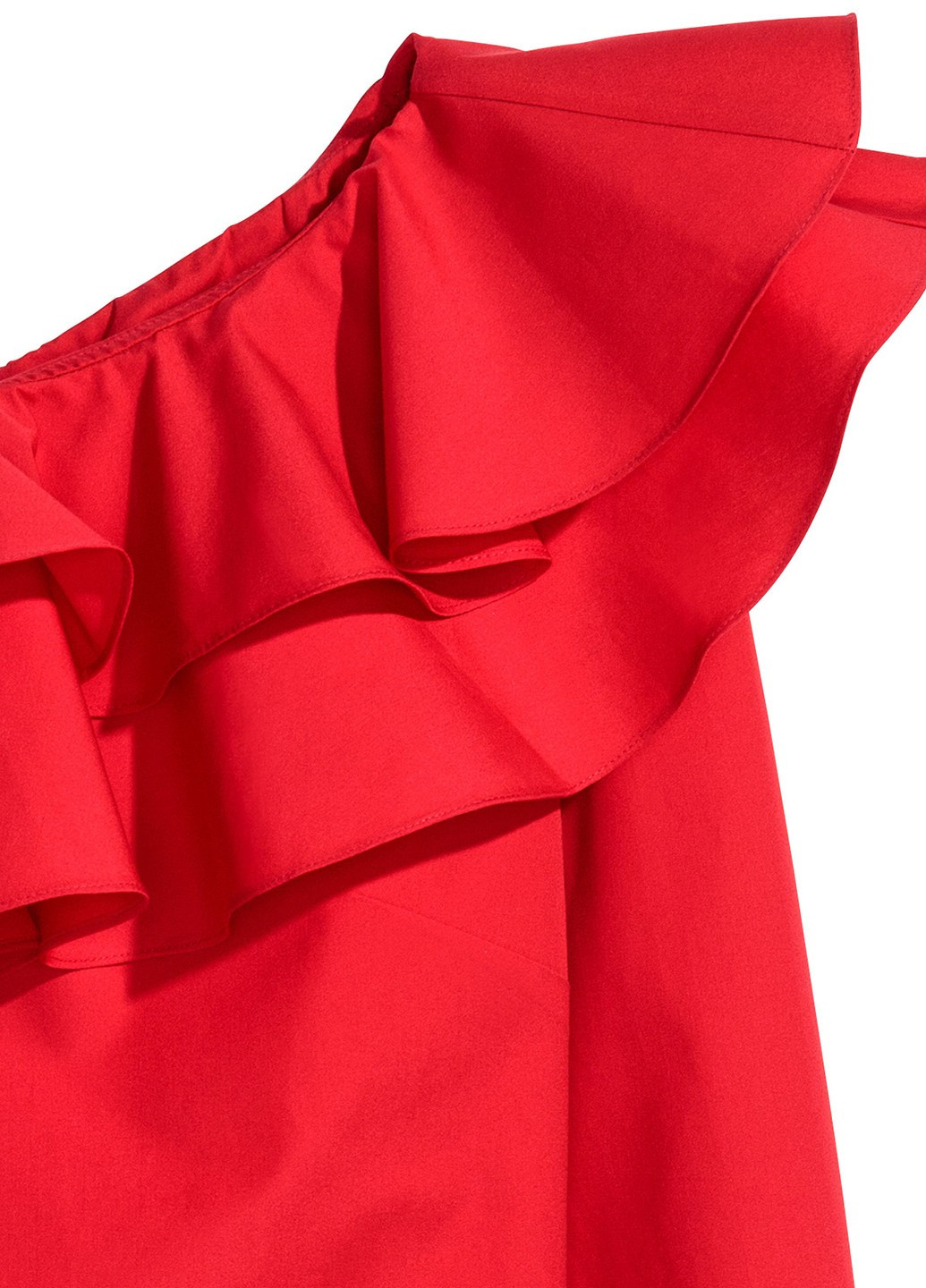 Красная демисезонная блузка H&M