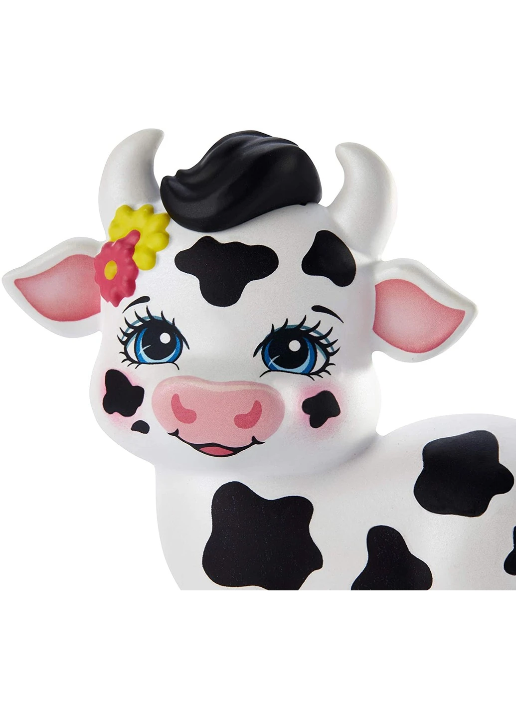 Игровой набор Enchantimals Cambrie Cow Doll with Ricotta Коровка Кембри с Рикотта и питомцами (GJX44) Mattel (255665219)