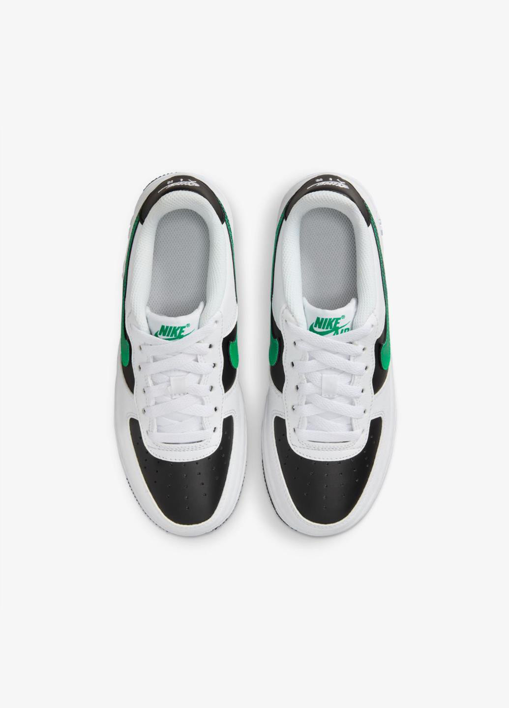 Кросівки Nike Air Force 1 White/Black комбіновані демісезони (322655638)