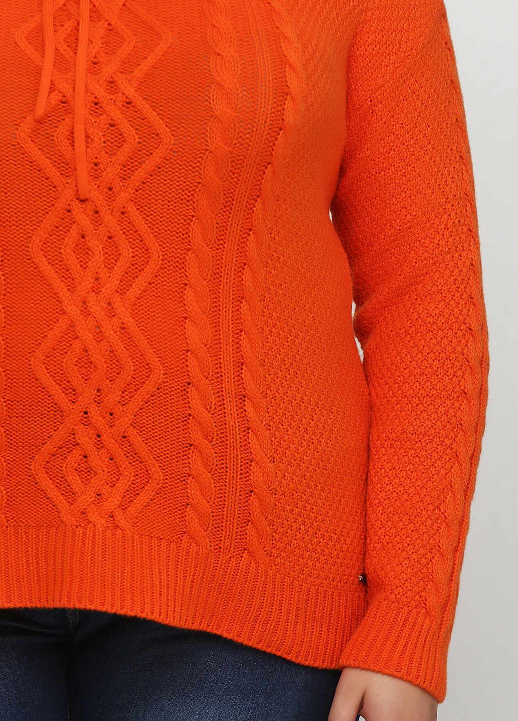 Оранжевый демисезонный свитер BRANDTEX COASTLINE