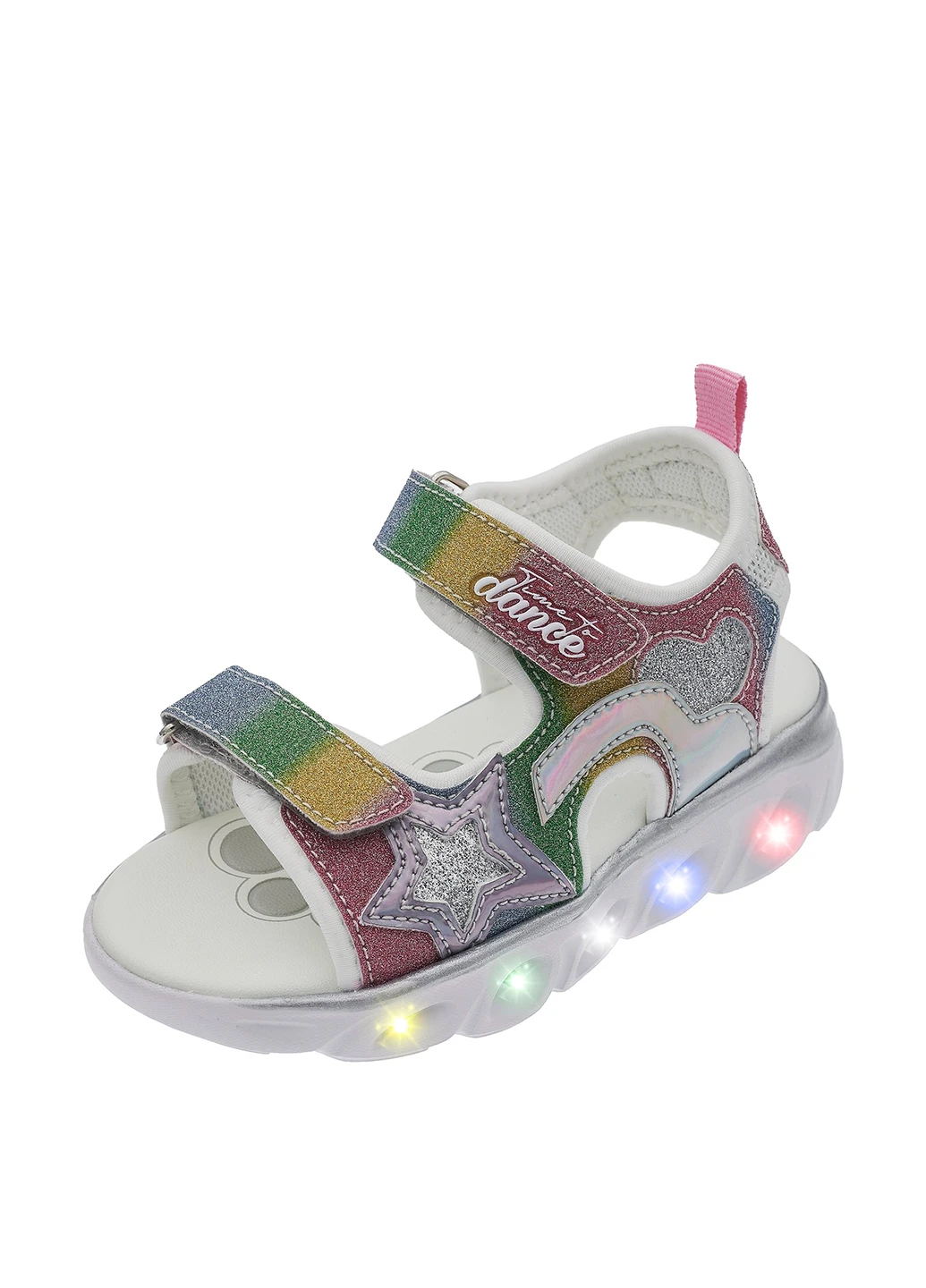 Цветные босоножки Chicco подсветка