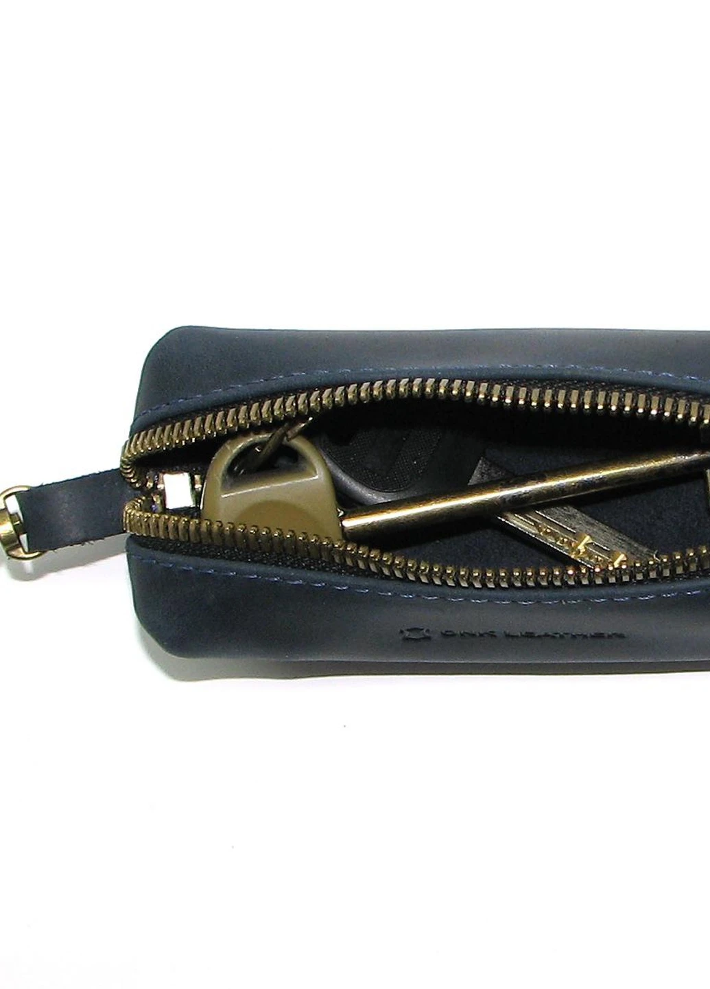 Кожаная ключница DNK Keys-S bochka H синяя DNK Leather (253932934)