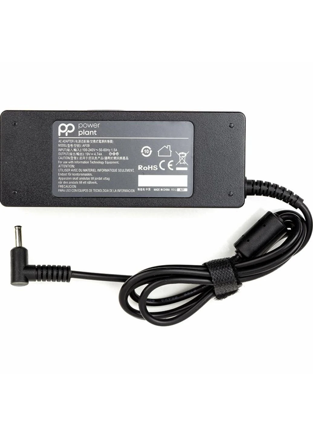 Блок питания к ноутбуку ASUS 220V, 19V 90W 4.74A (4.5*3.0) (AS90F4530) PowerPlant ASUS 220V, 19V 90W 4.74A (4.5*3.0) (250054983)