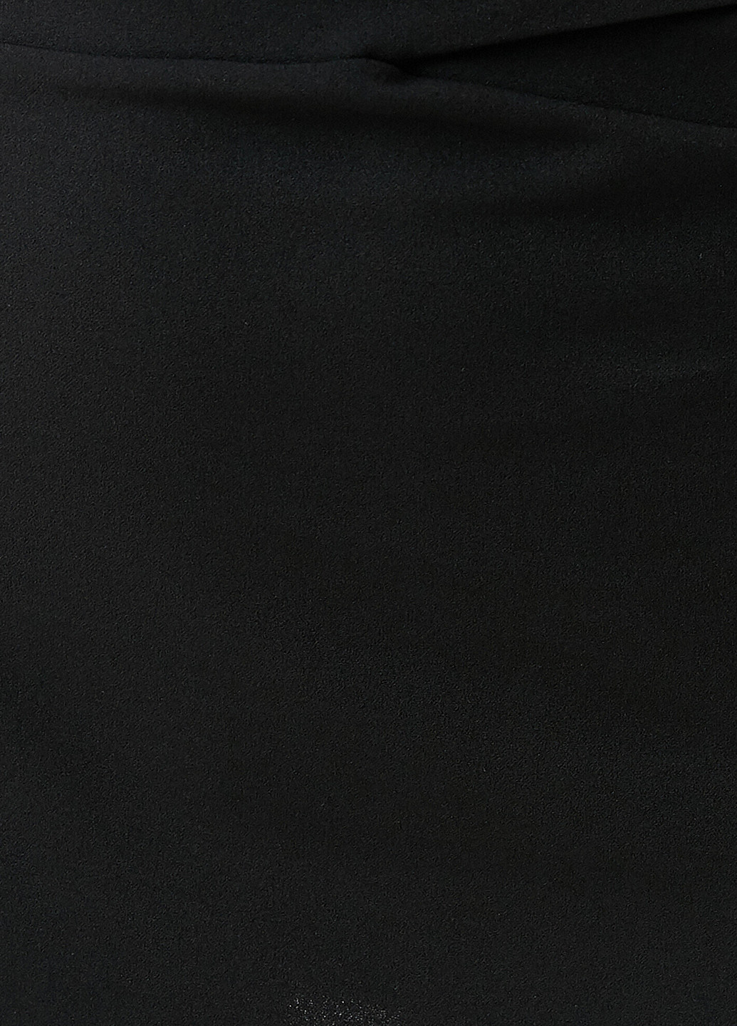 Черная однотонная юбка KOTON