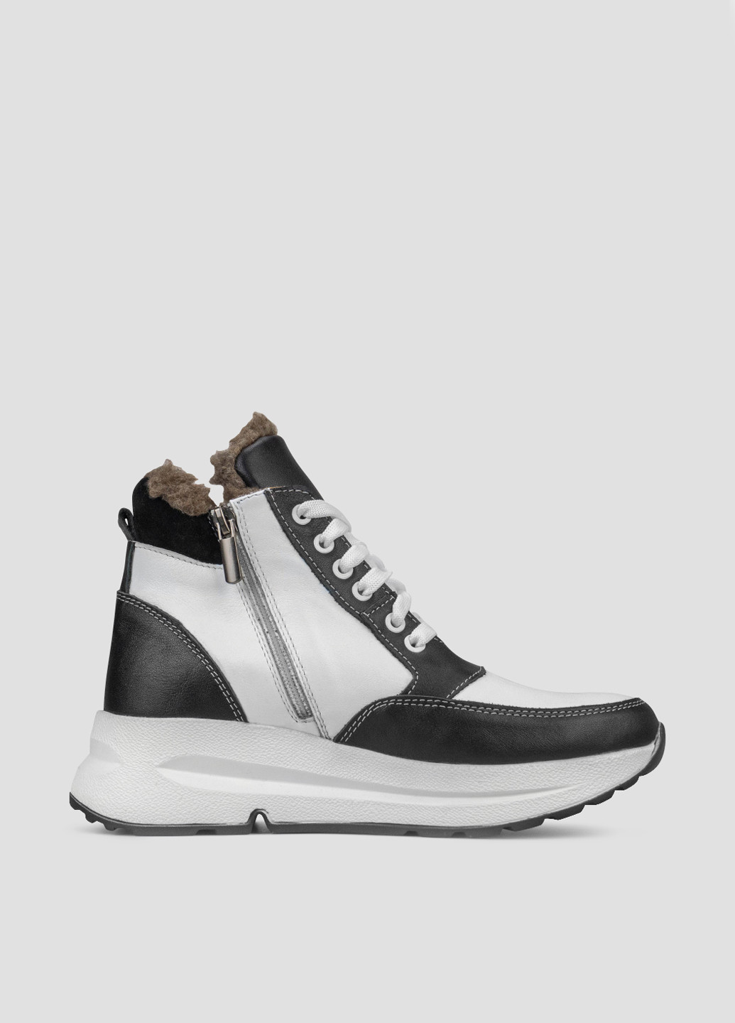 Чорно-білі зимовий кросівки Libero