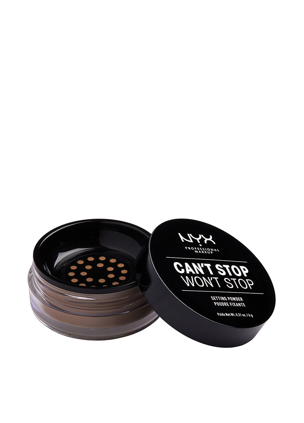 Пудра для лица Can't Stop Won't Stop Setting Powder Medium Deep, 6 г NYX Professional Makeup (162948374)