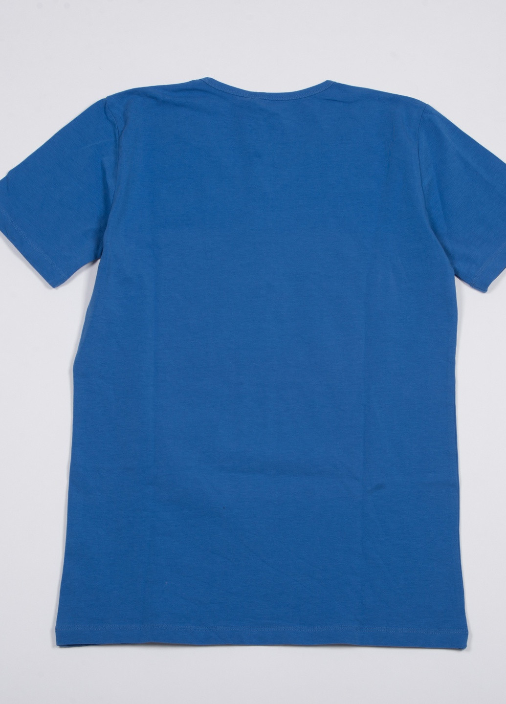 Синяя летняя футболка TOM DU