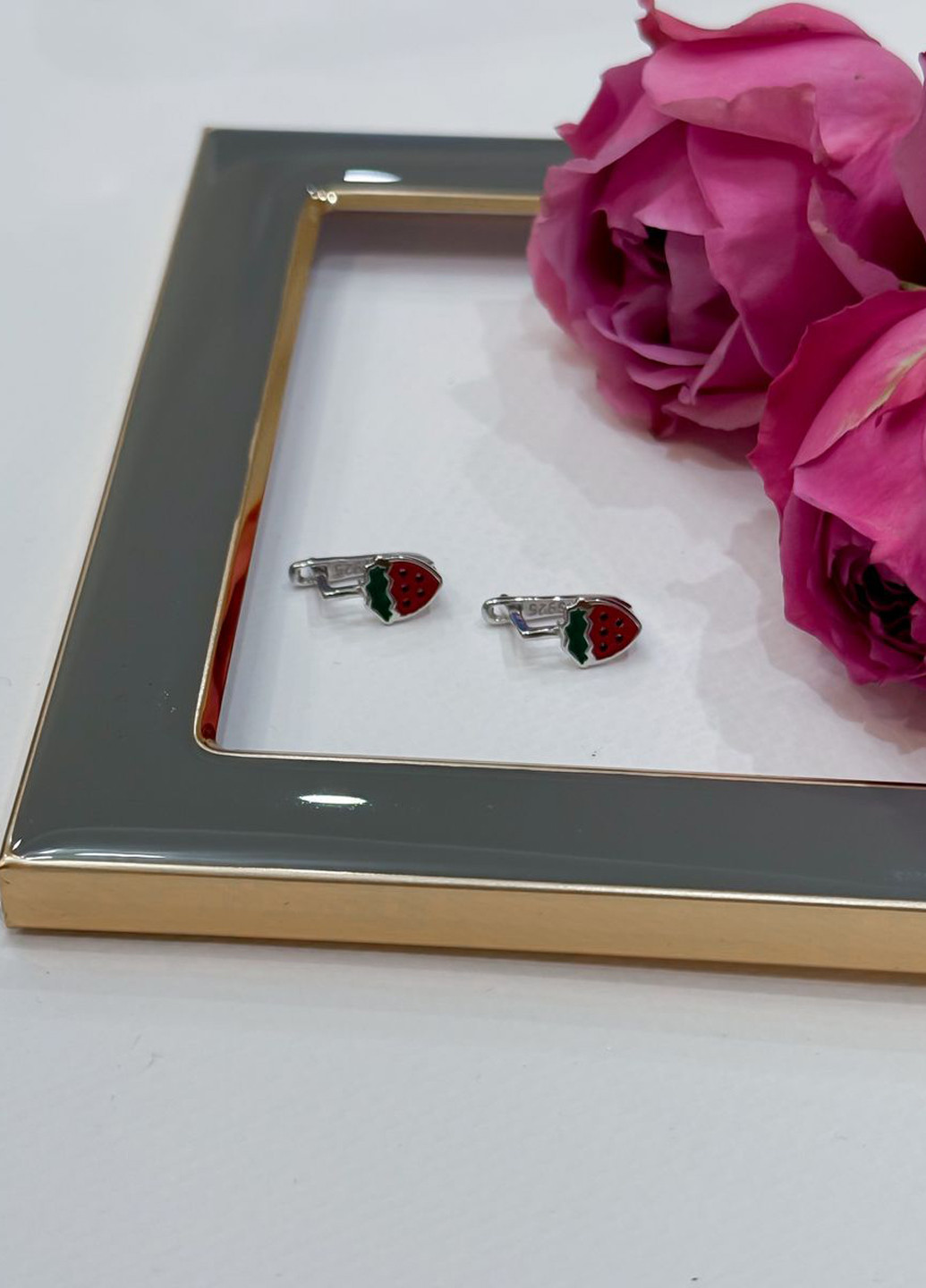 Серьги Silver Flame (317284857)