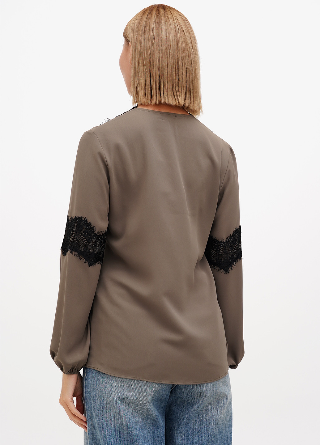 Хаки блуза Sassofono