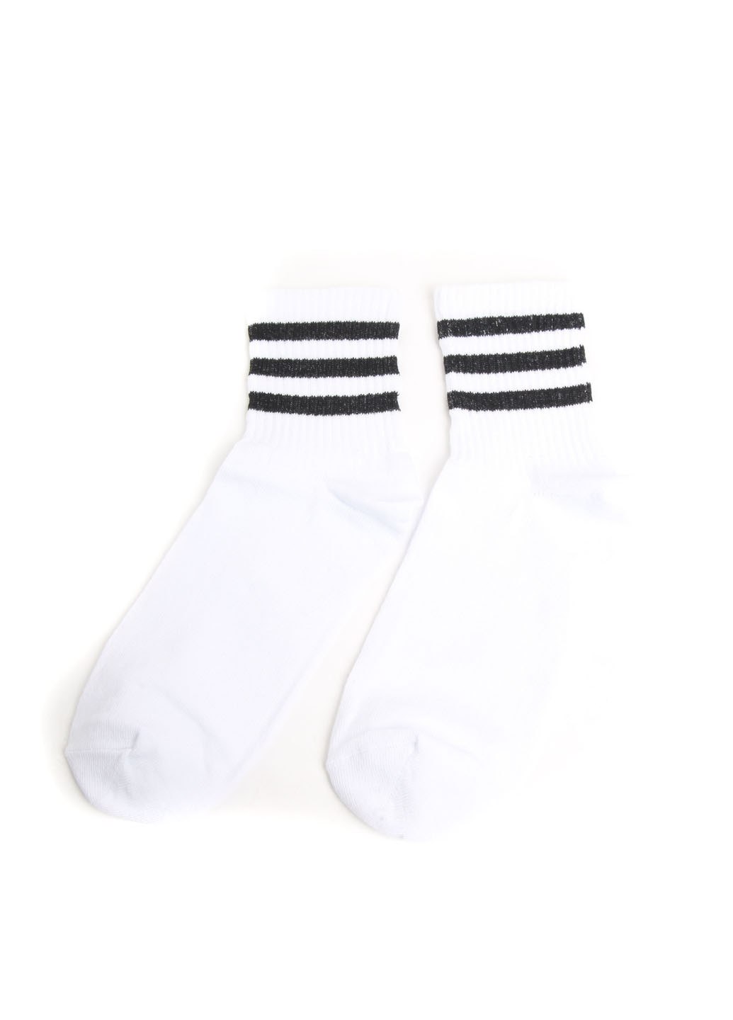 Шкарпетки Нова Лінія смужки білі повсякденні
