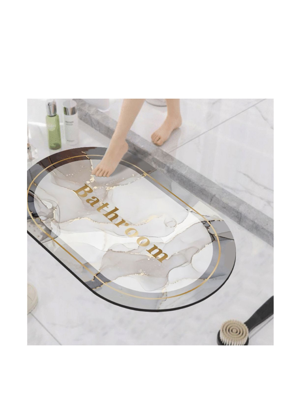 Суперпоглощающий коврик для ванной, 60х90 см Aquarius (322338841)