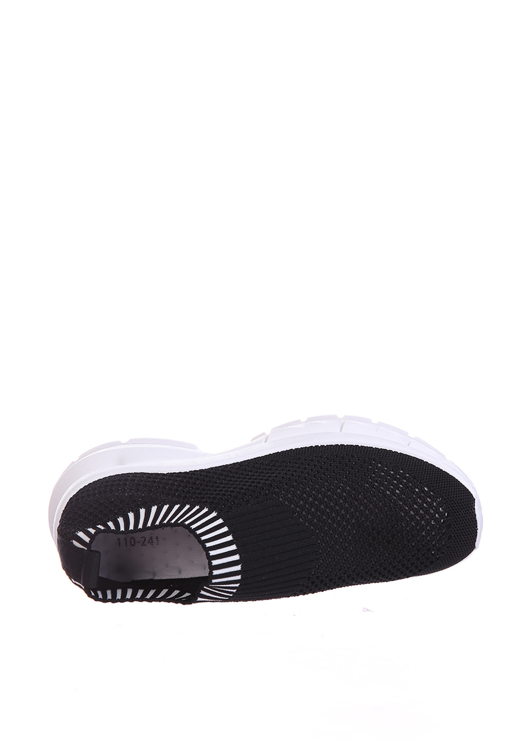 Черно-белые демисезонные кроссовки Mengfuna