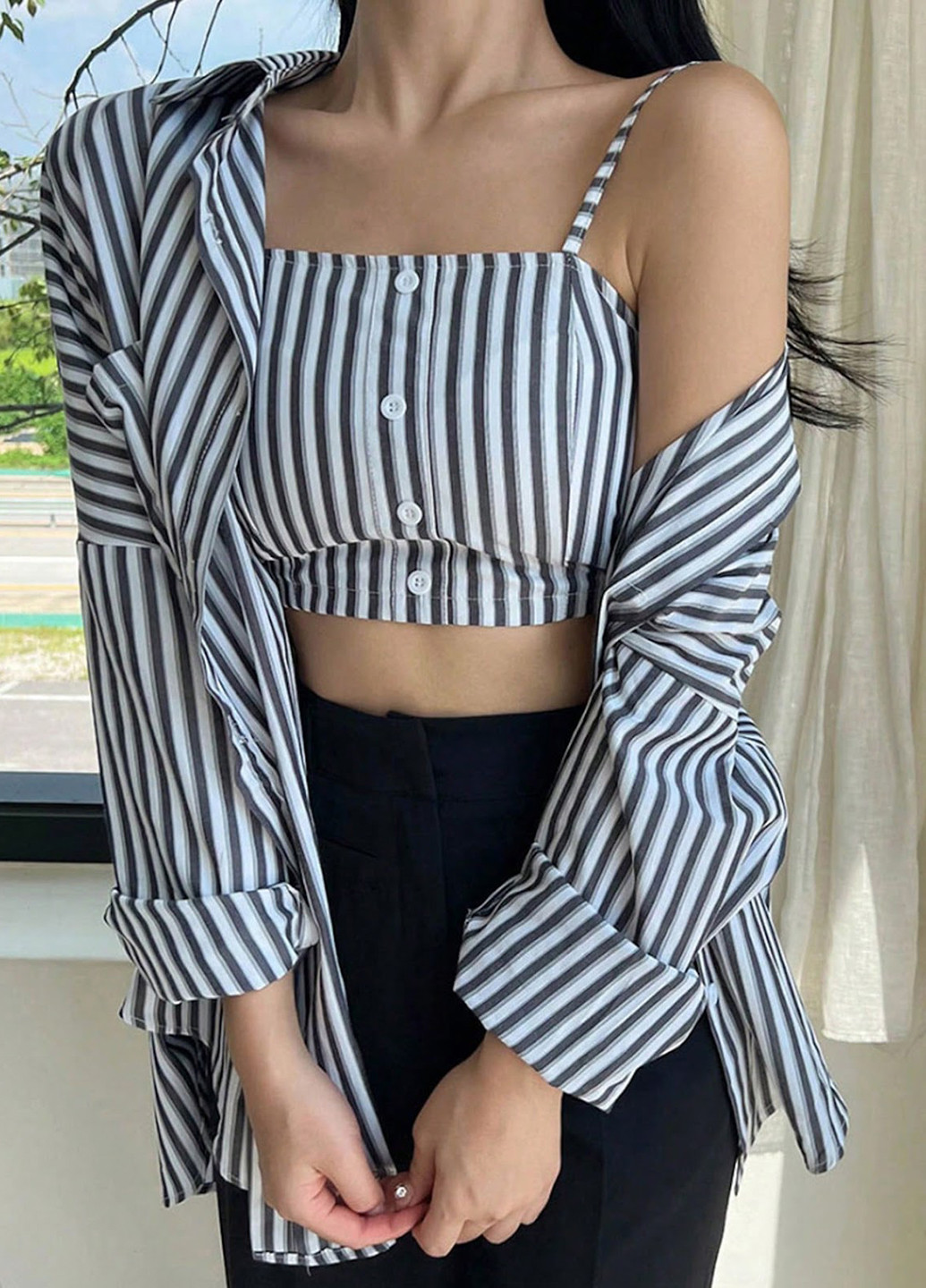 Костюм (рубашка, топ) SHEIN (329841369)