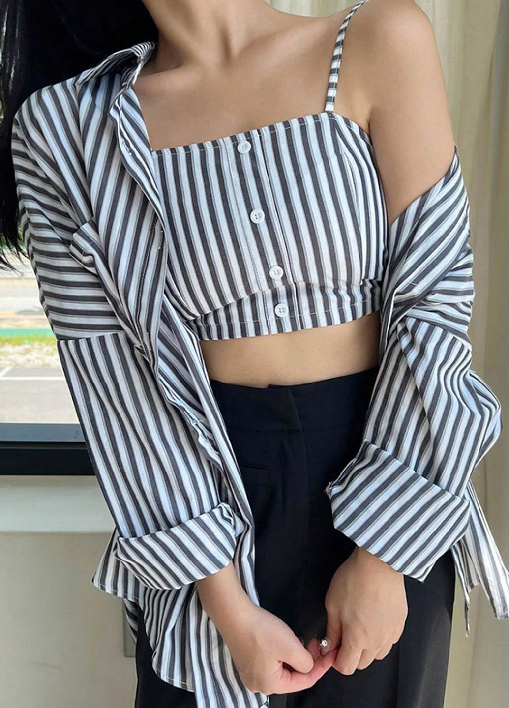 Костюм (рубашка, топ) SHEIN (329841369)