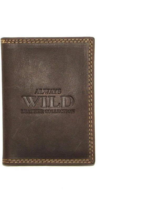 Визитница 718-MH BROWN Always Wild (253933446)