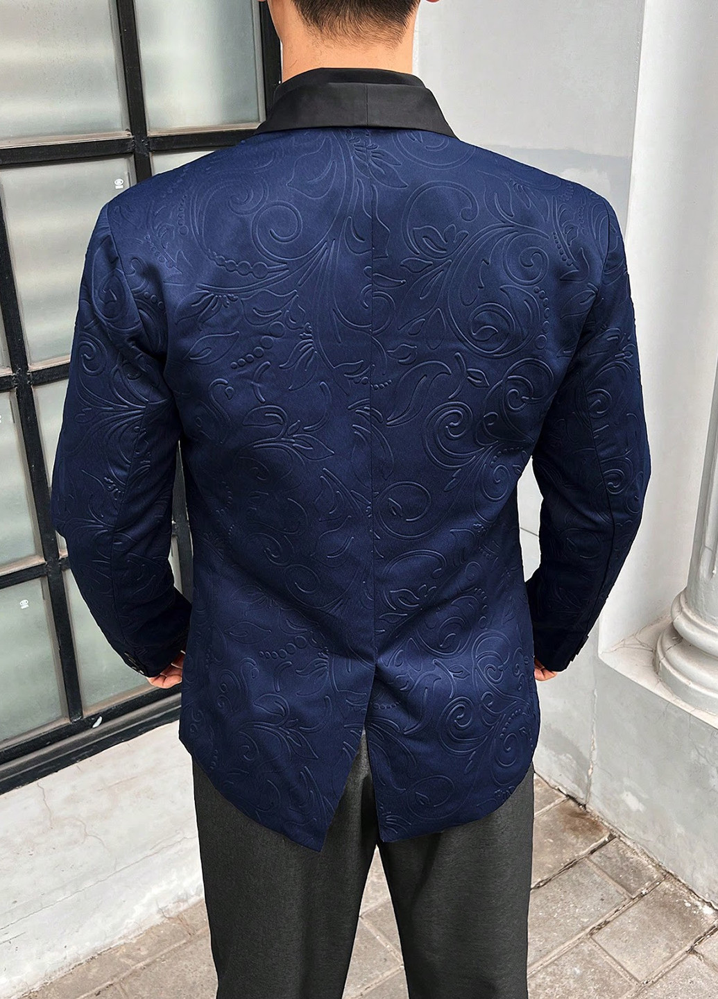 Комбінований демісезонний костюм (піджак, штани) брючний SHEIN