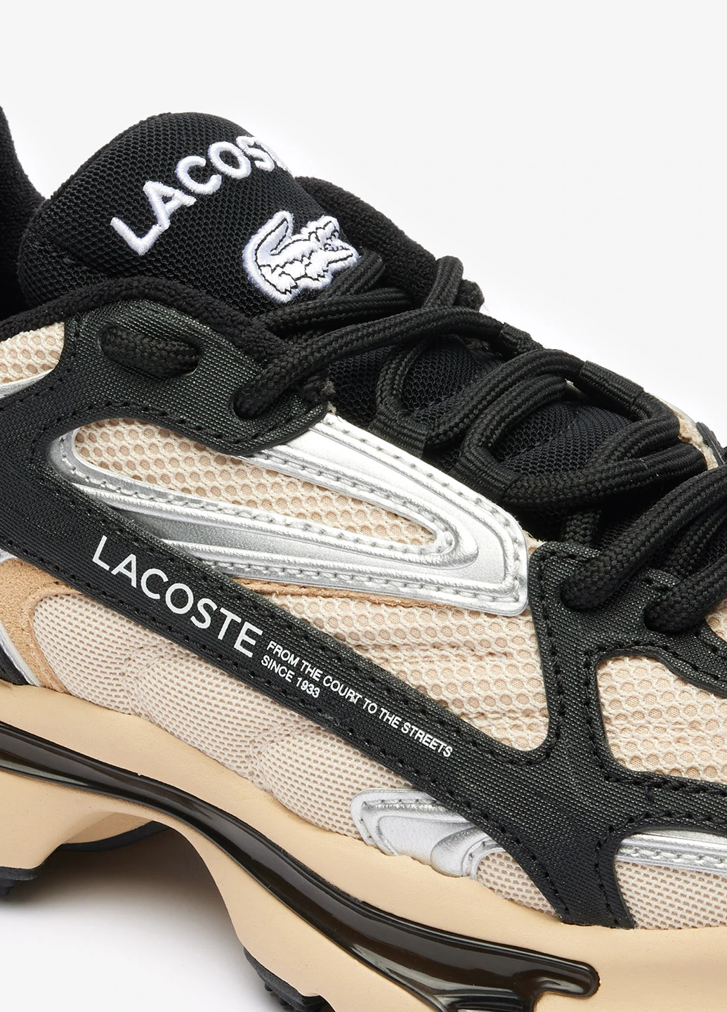 Кроссовки Lacoste бежевые демисезоны (298073717)