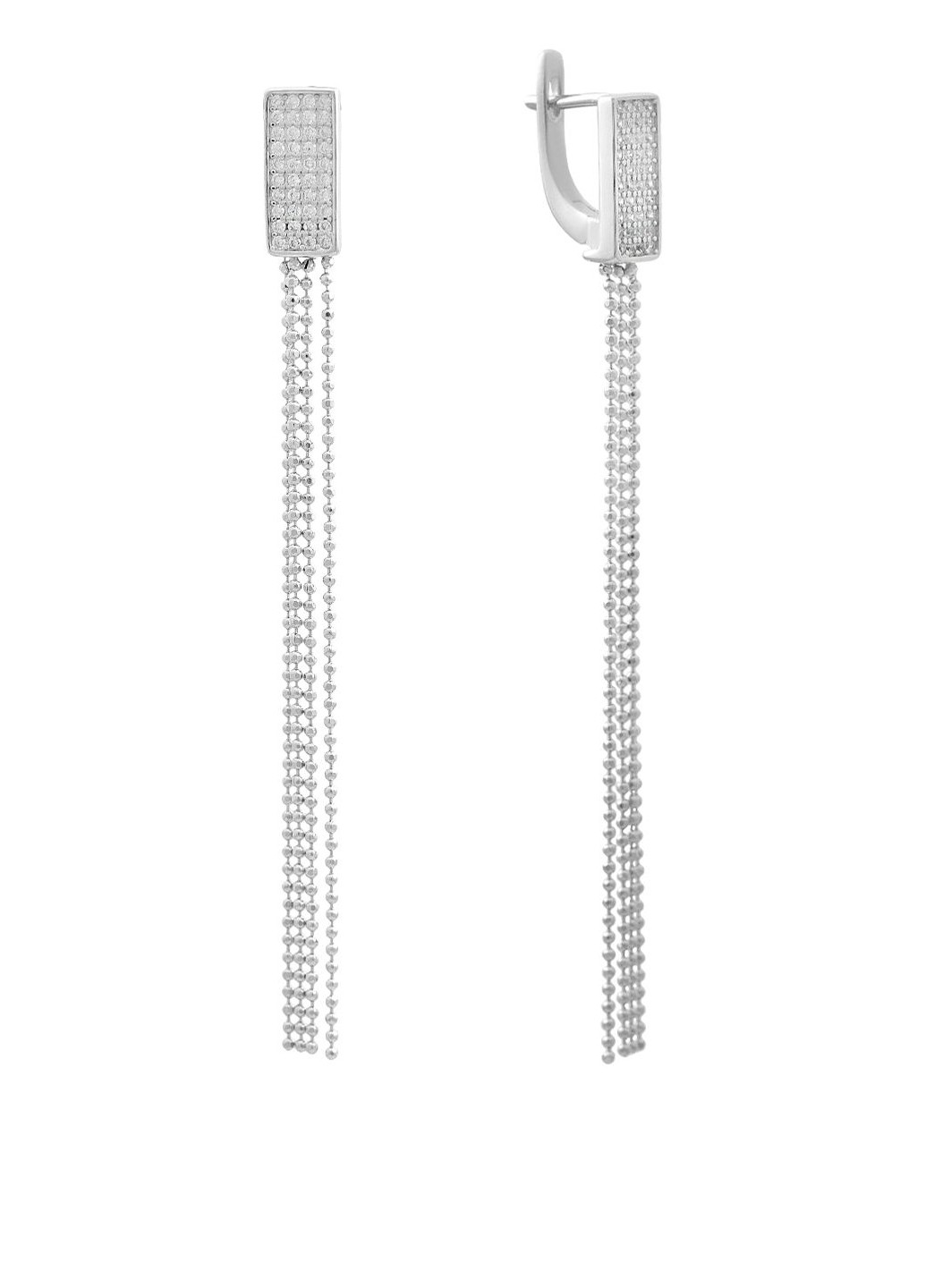 Серьги Silver Flame (317284846)