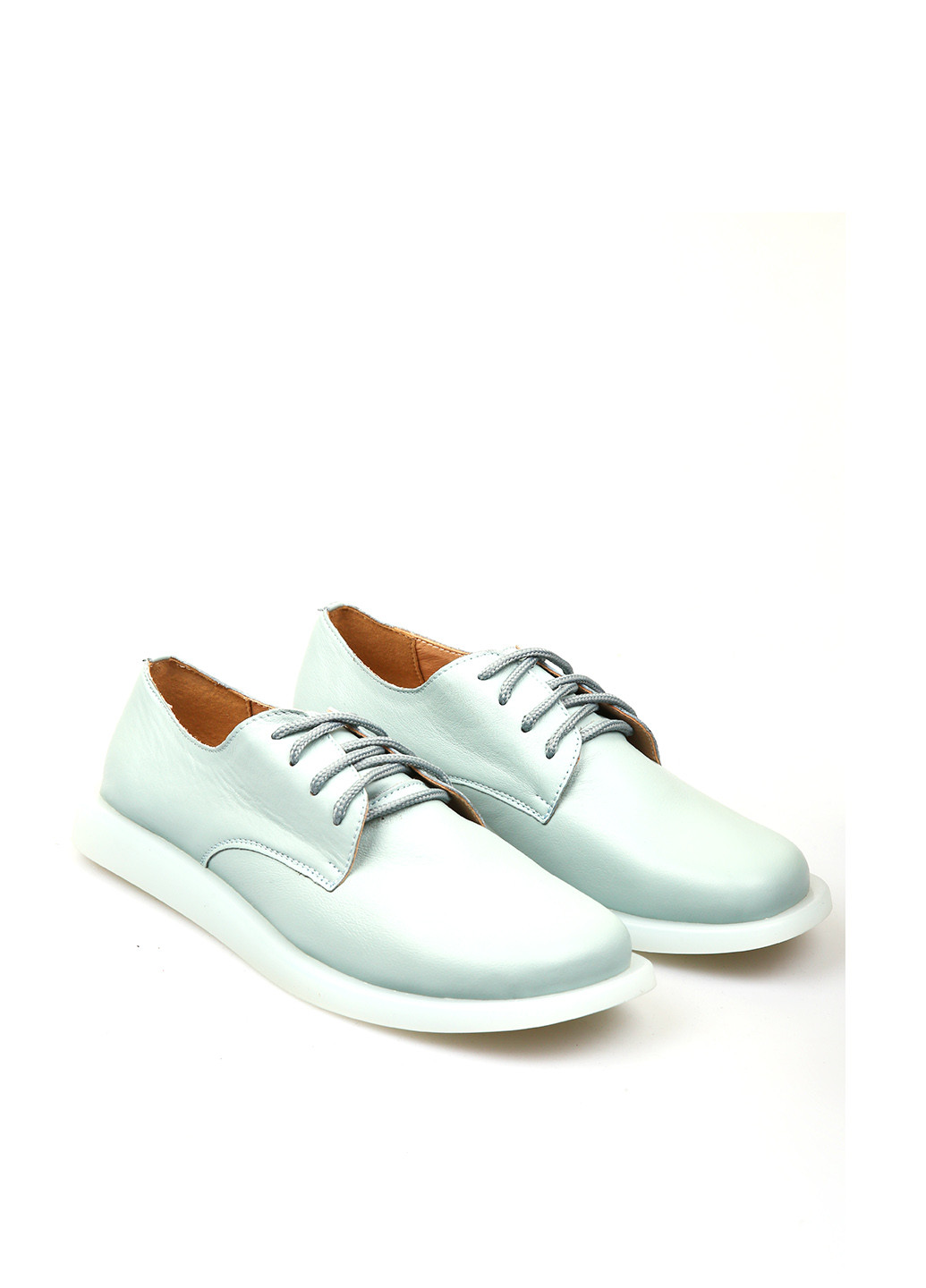 Lonza Туфлі дербі м'ятний з натуральна шкіра, україна — демісезон (370991749)