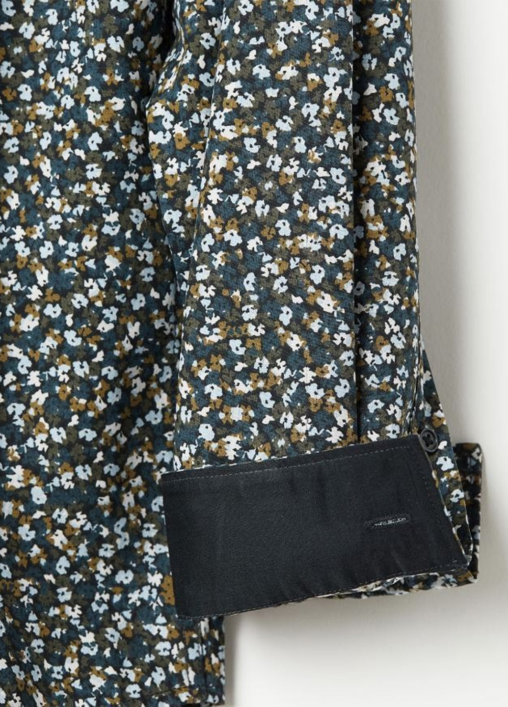 Цветная кэжуал рубашка с цветами H&M