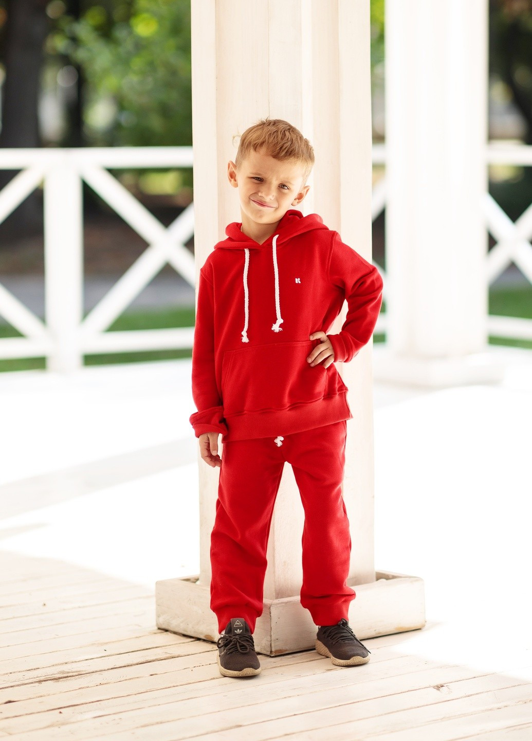 Дитячий спортивний костюм бавовна для хлопчиків Kindamor original (244703554)
