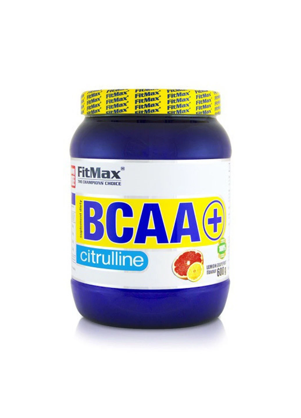 БЦАА BCAA + Citrulline (600г) с цитрулином фитмакс lemon-grapefruit taste FitMax (255362749)