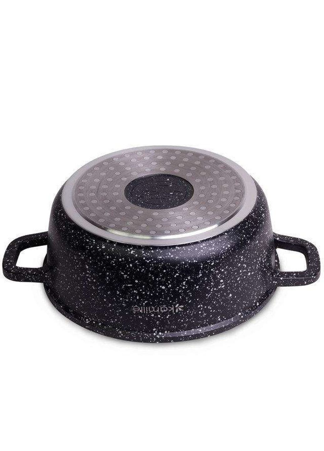 Кастрюля из литого алюминия с антипригарным покрытием 4.5 л KM-4405 Kamille (253628572)