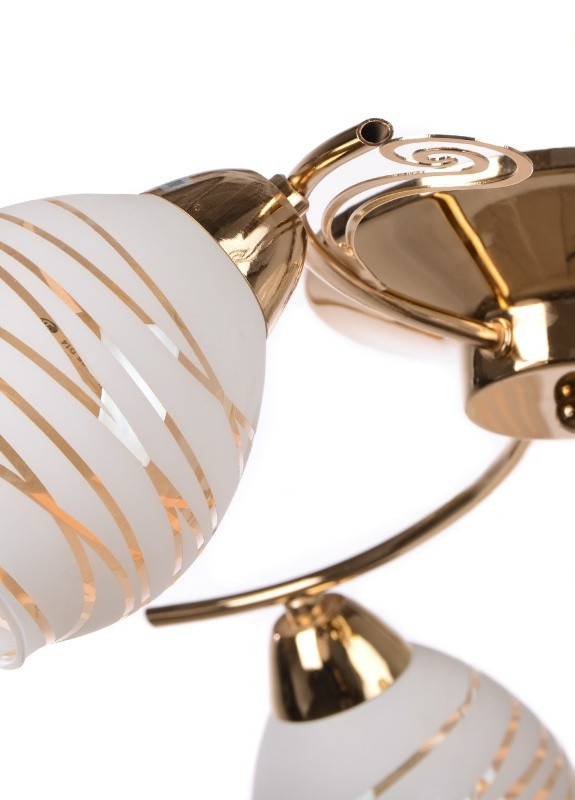 Люстра стельова на 3 плафона в спальню LK-507S/3 E14 Brille (253887961)