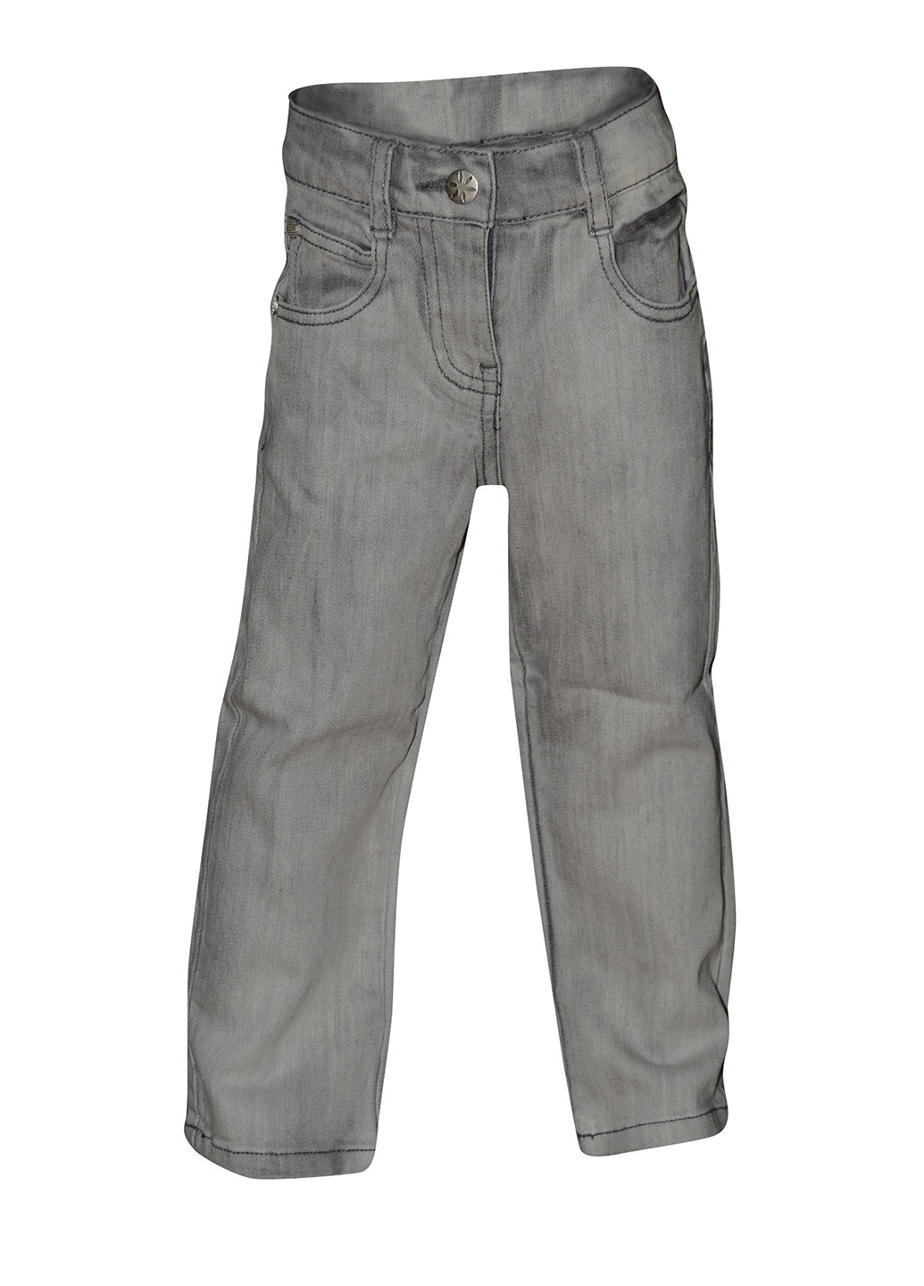 Грифельно-серые демисезонные прямые джинсы Wojcik