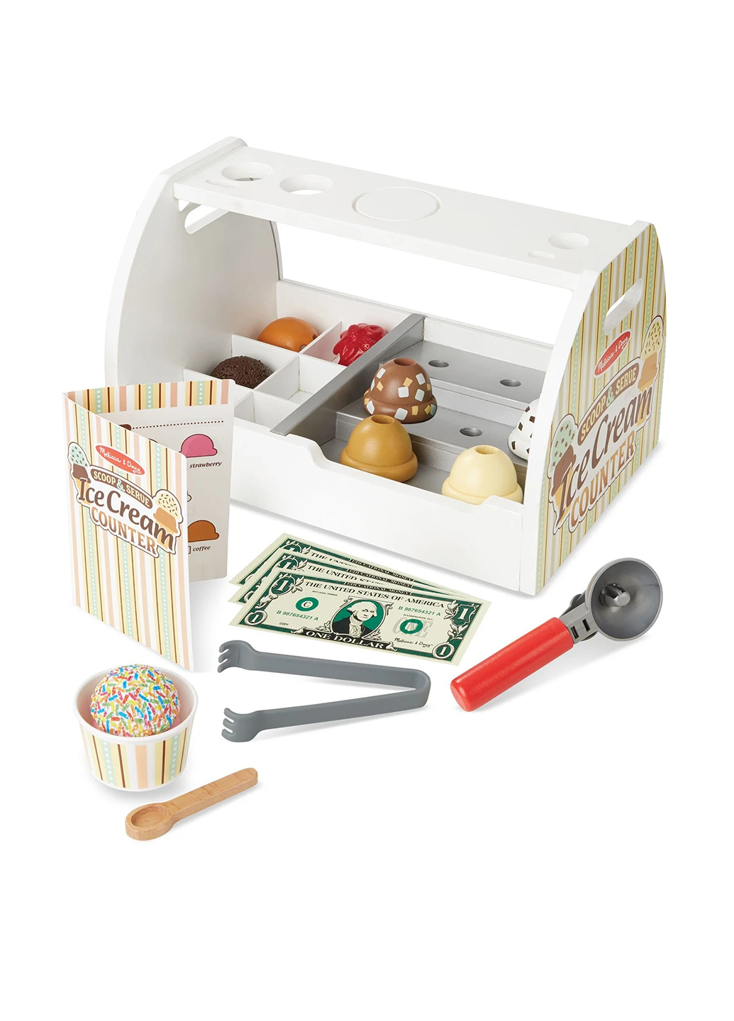 Игровой набор из мороженого, 20х22х35 см Melissa & Doug (251711063)