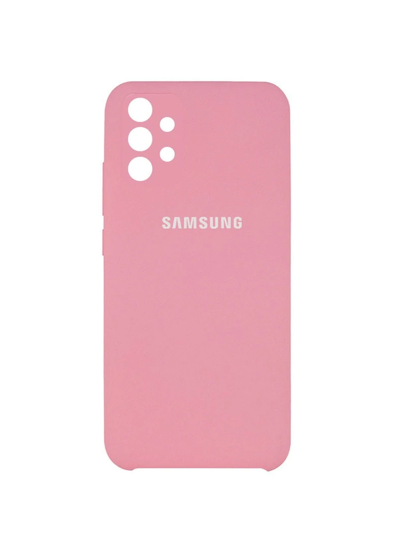 Чехол Silicone Cover Full Camera (AAA) для Samsung Galaxy A72 4G / A72 5G Розовый / Light pink (is_00000047073_6) Epik (250500107)