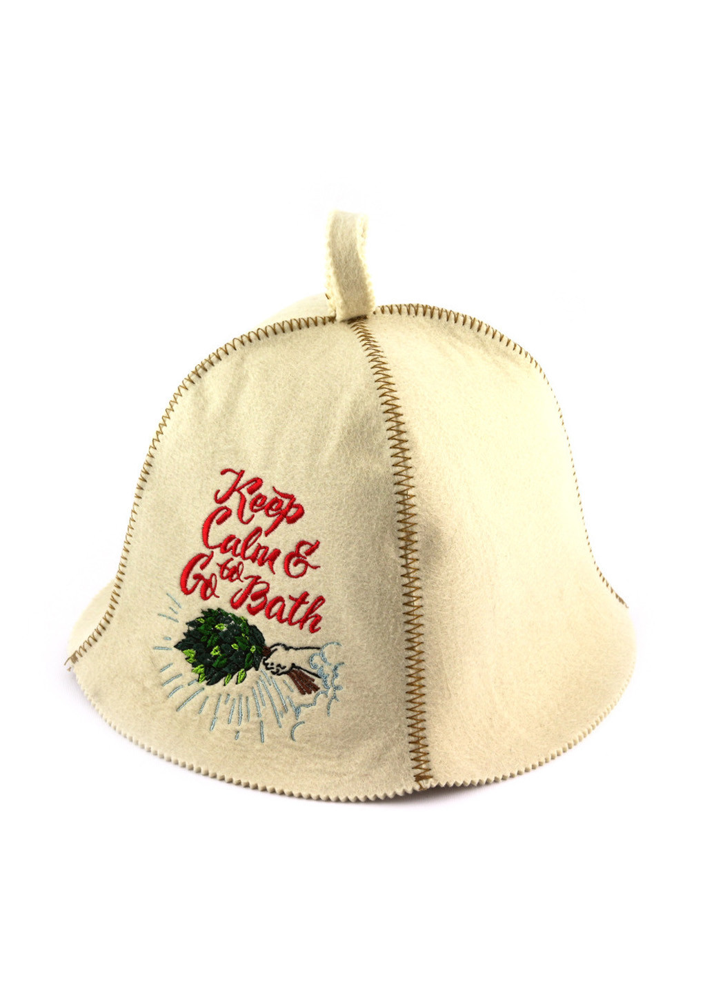 Шапка для сауны "Веник" Luxyart (206021587)