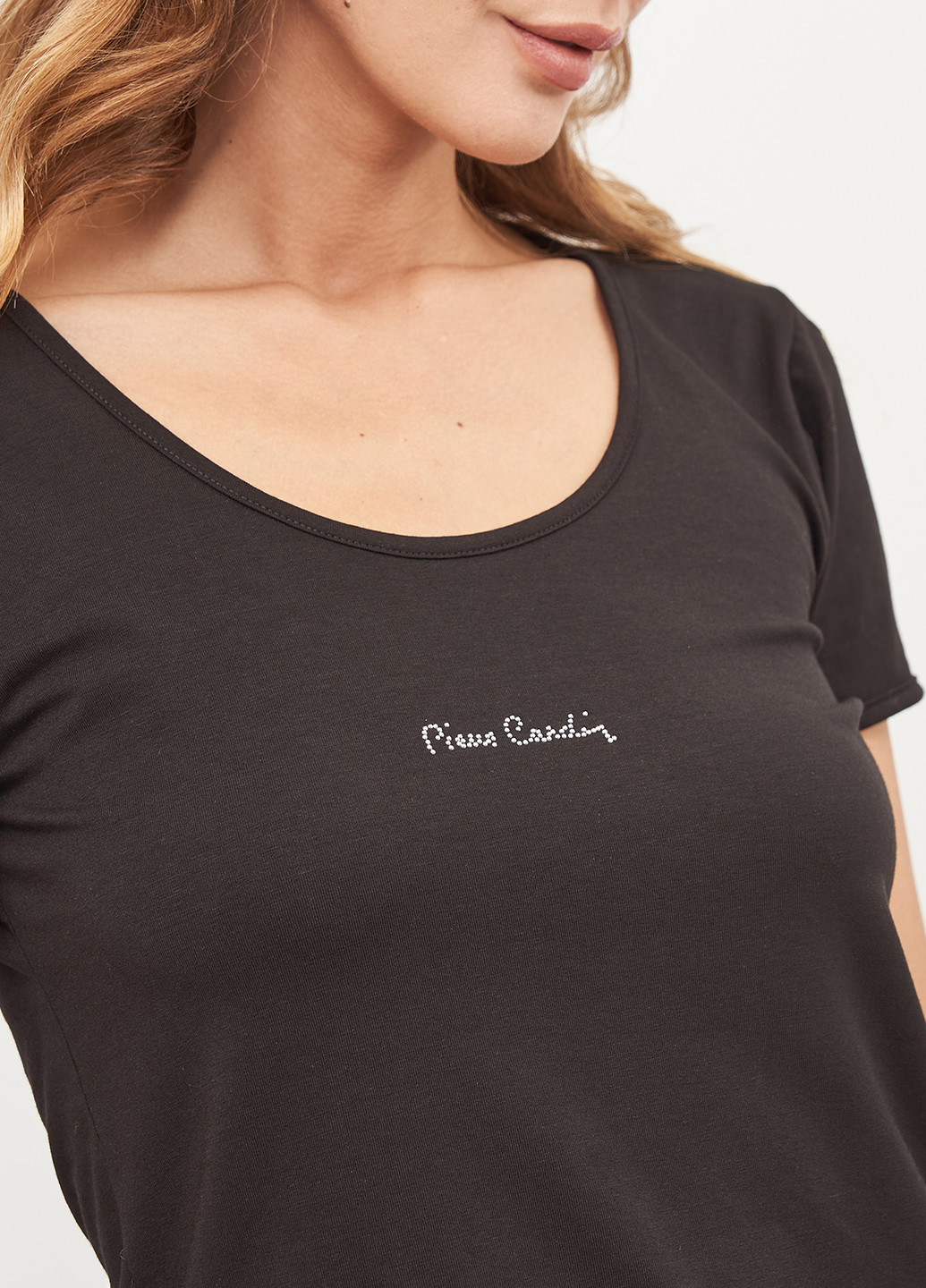 Черная всесезон футболка (2 шт.) Pierre Cardin