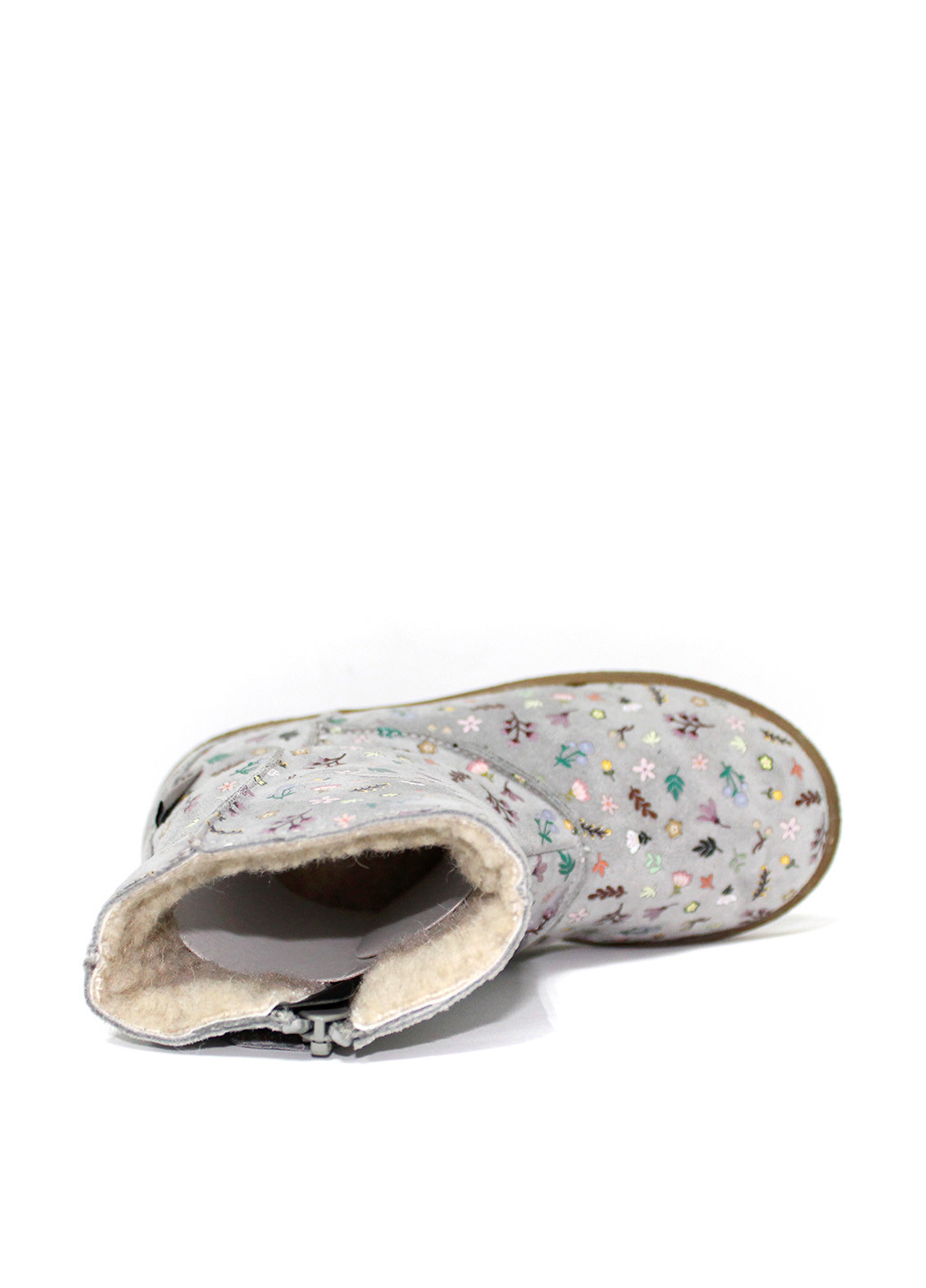 Серые кэжуал зимние ботинки Naturino