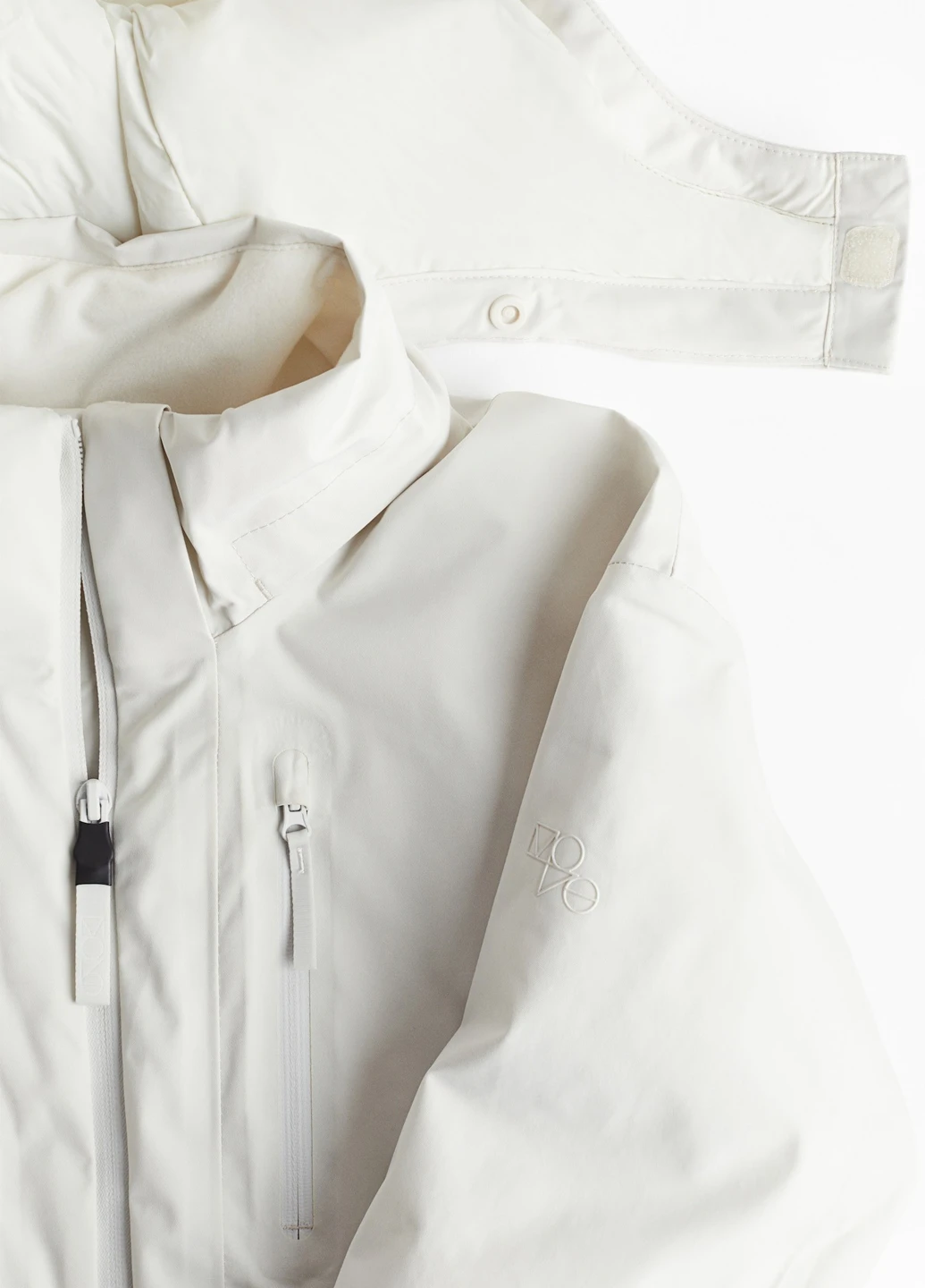 Молочная демисезонная куртка H&M
