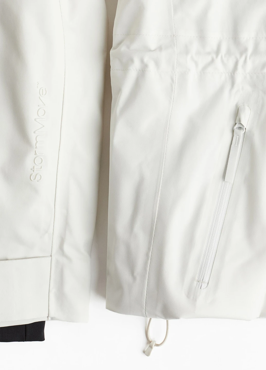 Молочная демисезонная куртка H&M