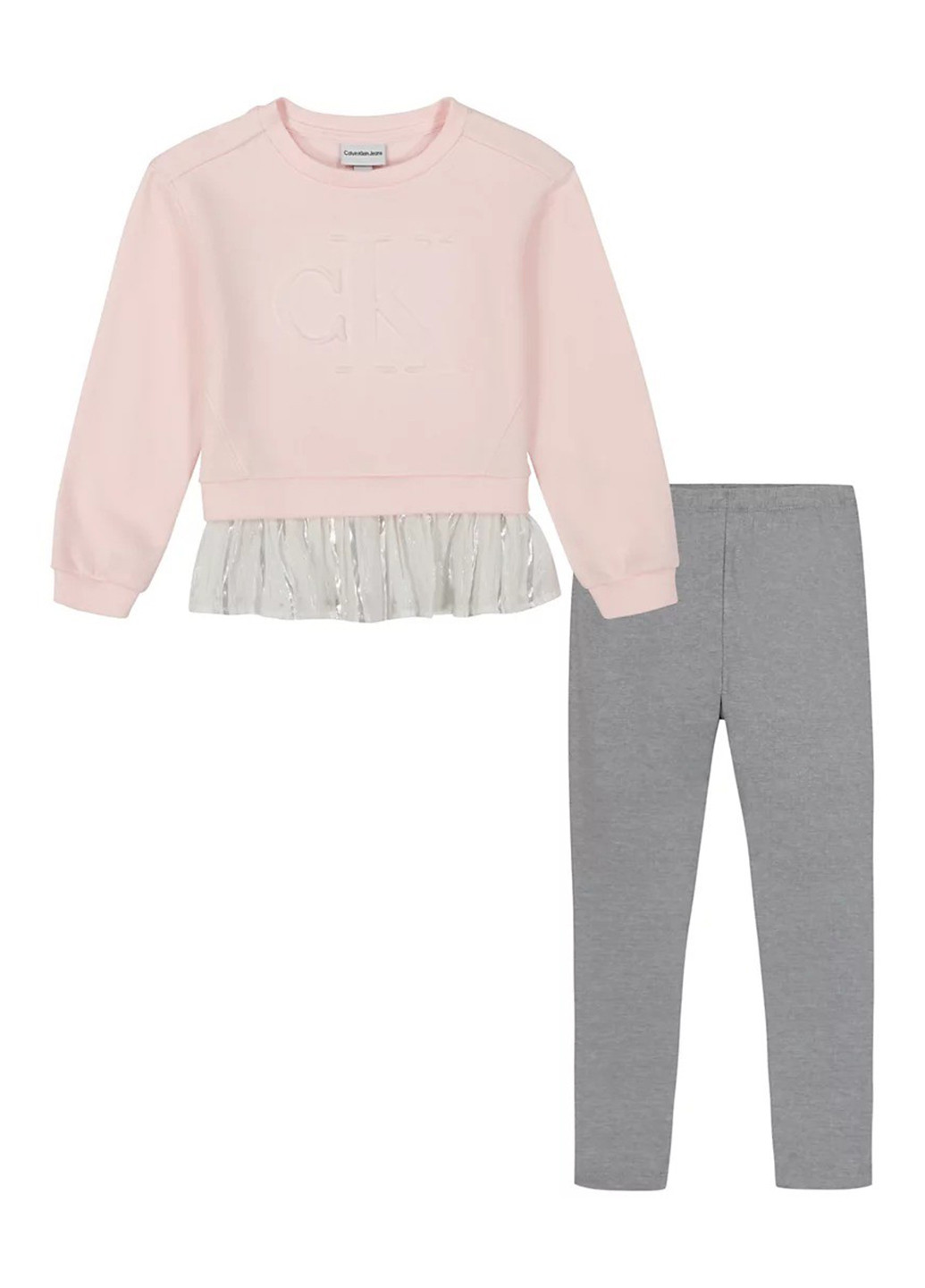 Комбинированный демисезонный комплект (свитшот, леггинсы) Calvin Klein