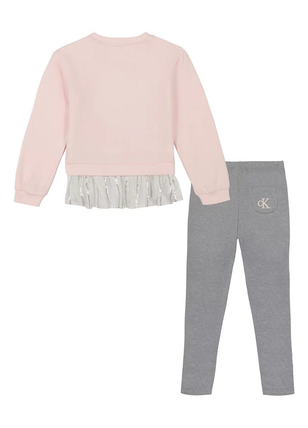 Комбинированный демисезонный комплект (свитшот, леггинсы) Calvin Klein