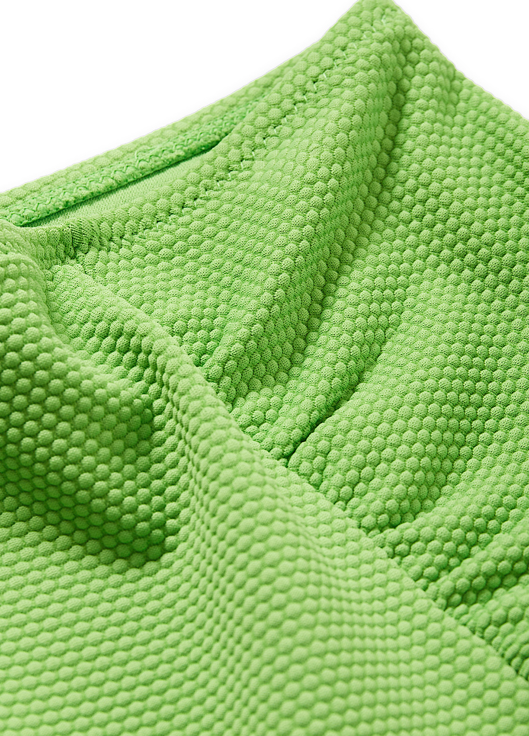 Зеленые купальные трусики-плавки однотонные C&A