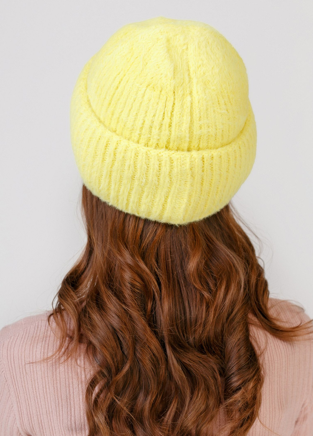 Ангноровая зимняя теплая женская шапка без подкладки 330231 Merlini (254281139)