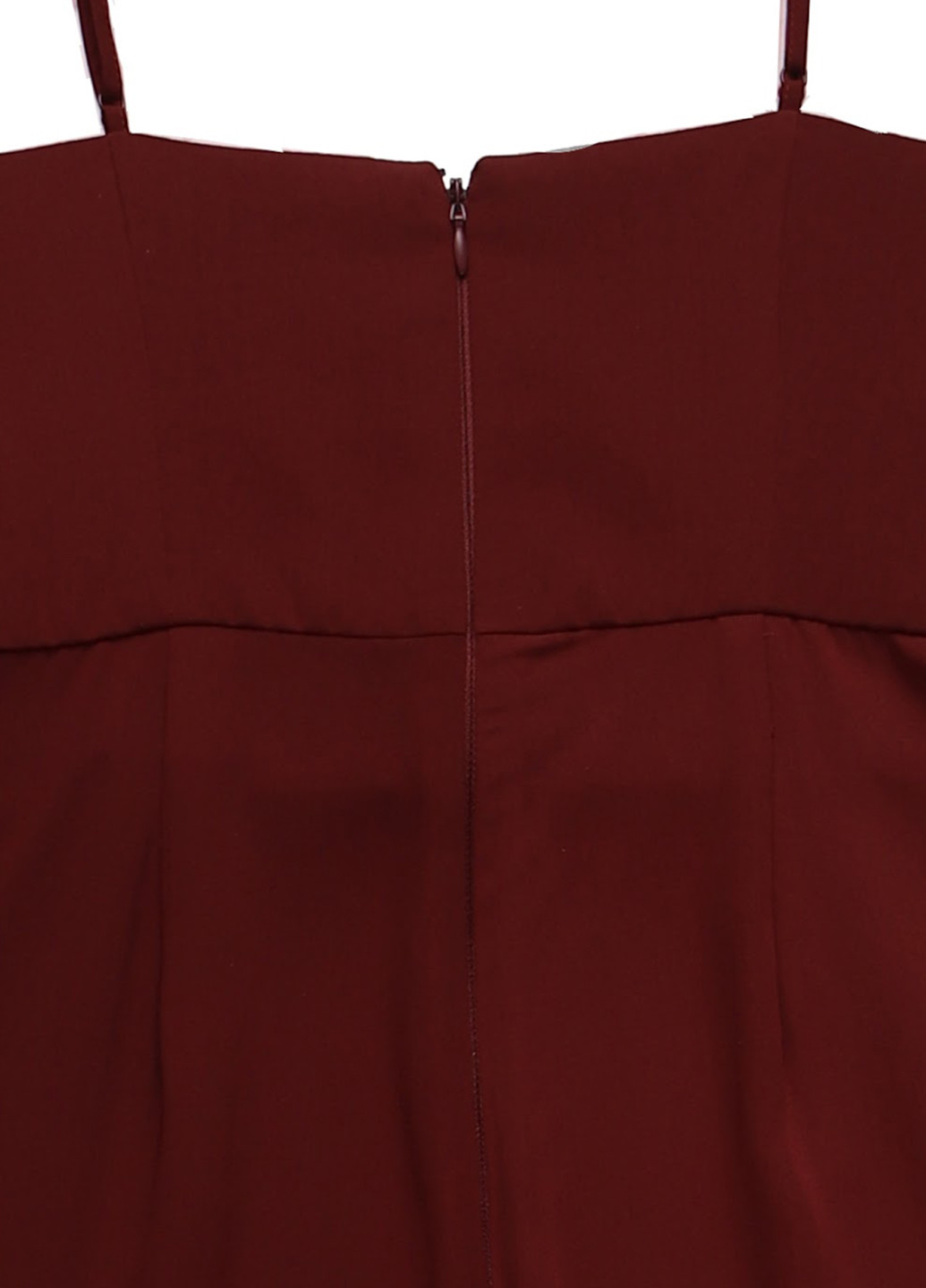 Комбинезон Forever New комбинезон-брюки однотонный бордовый кэжуал полиэстер